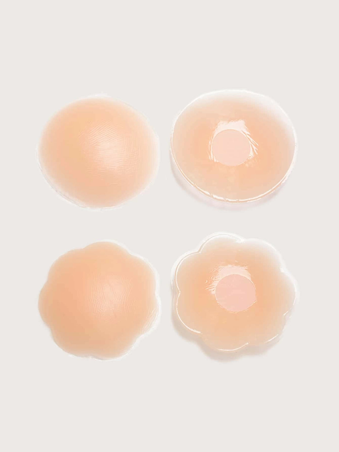 Skin-friendly nipple covers for different skin tones